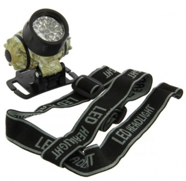 NGT Kopflampe 19 Led Camo